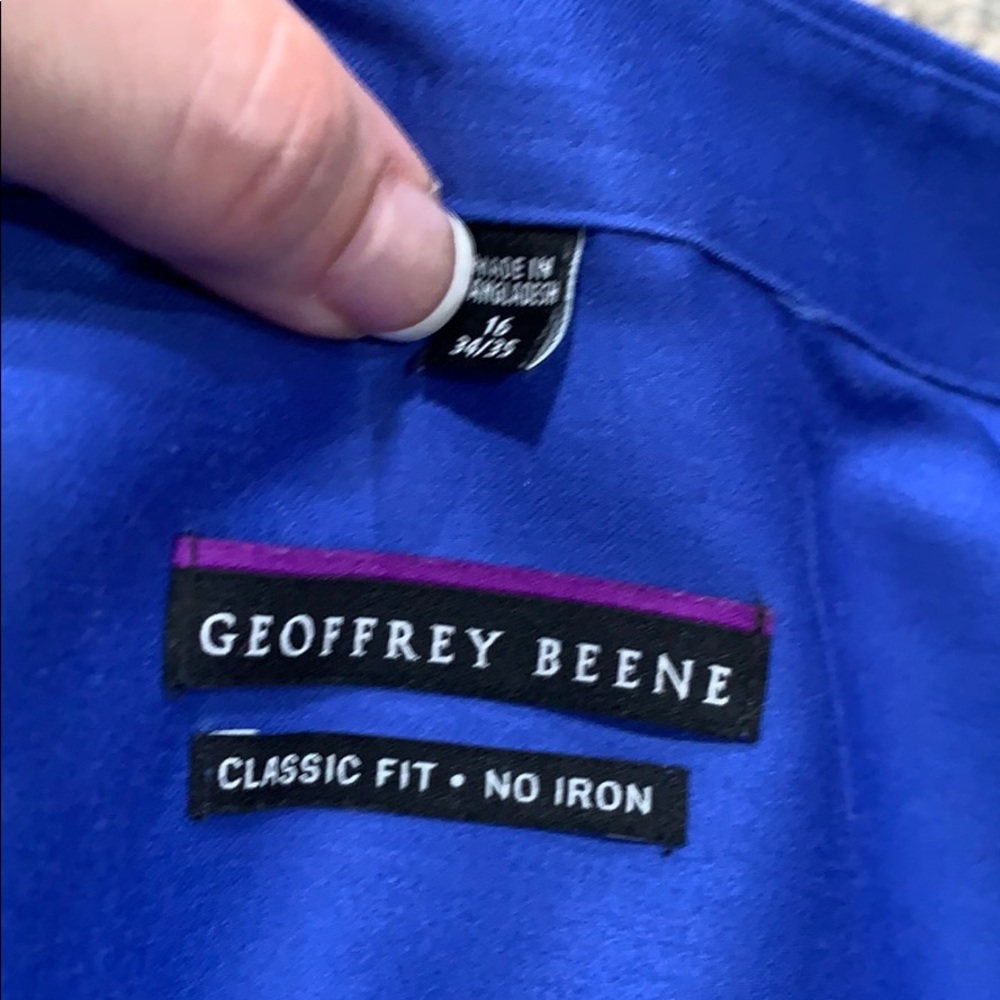 Geoffrey Beene button down - Picture 2 of 2